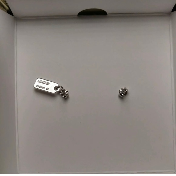 New! Coach Disney Dumbo Earrings Swarovski Crystal - Picture 4 of 4